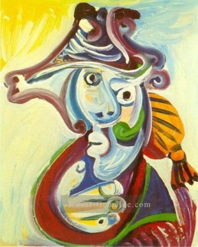 Pablo Picasso Werke - Buste torero 1971 Kubismus Pablo Picasso